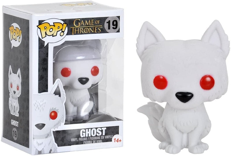 Funko Pop! Game Of Thrones Ghost (Flocked) Figure #19