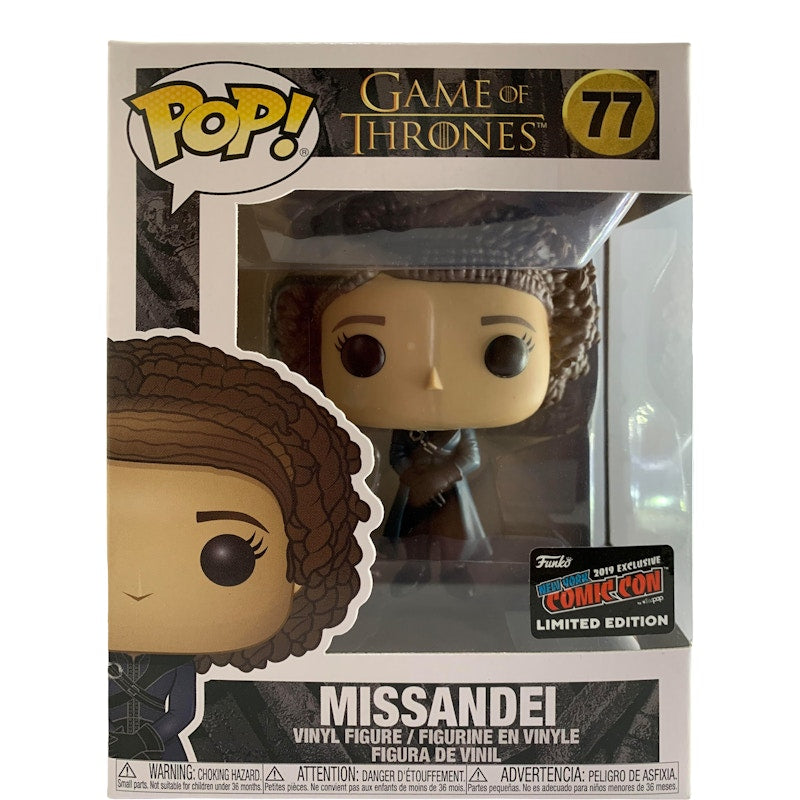Funko Pop! Game of Thrones Missandei NYCC Figure #77