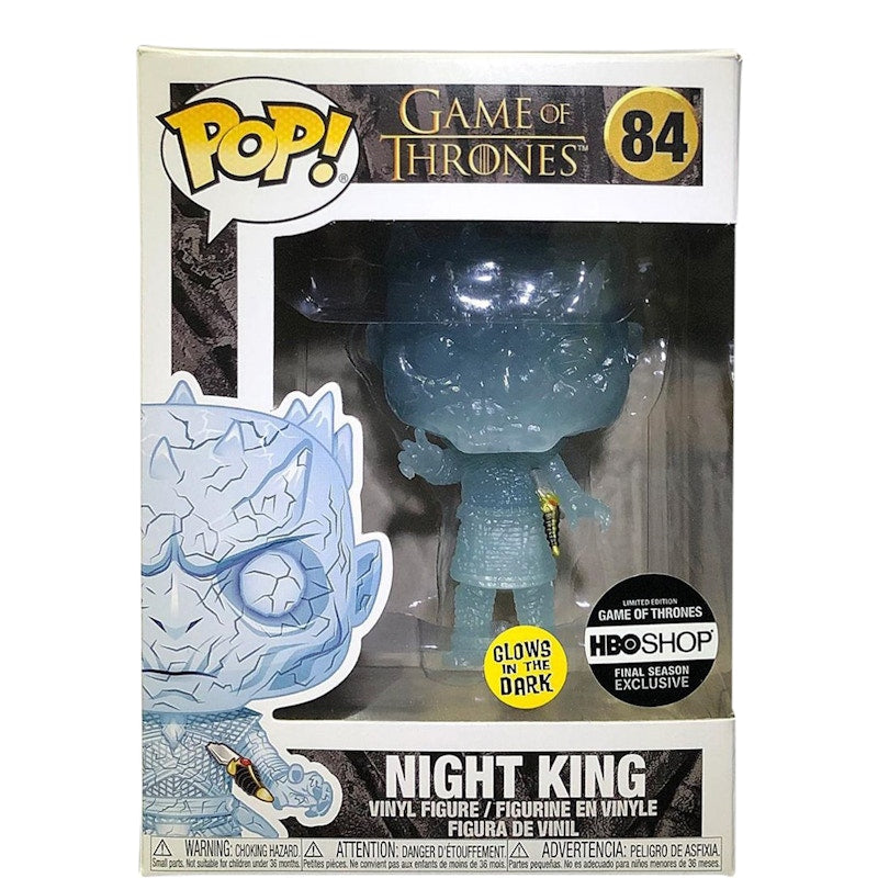 Funko Pop! Game of Thrones Night King (Glow) HBO Shop Exclusive Figure #84