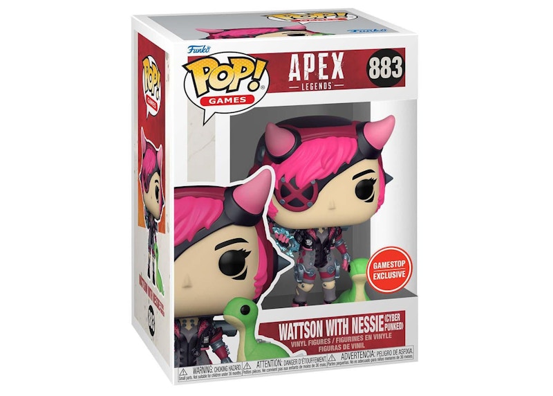 Funko Pop! Games Apex Legends Wattson with Nessie (Cyber Punked) GameStop Exclusive Figure #883