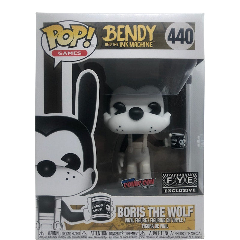 Funko Pop! Games Bendy and the Ink Machine Boris The Wold NYCC FYE Exclusive Figure #440