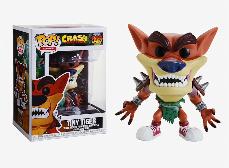 Funko Pop! Games Crash Bandicoot Tiny Tiger Figure #533