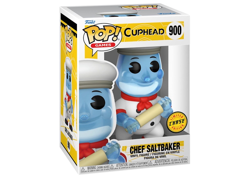 Funko Pop! Games Cuphead Chef Saltbaker Chase Edition Figure #900