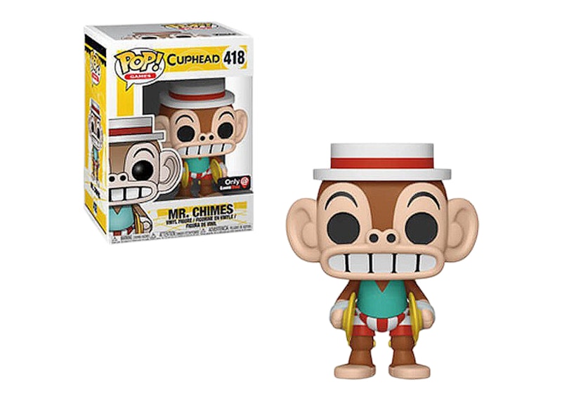 Funko Pop! Games Cuphead Mr. Chimes GameStop Exclusive Figure #418