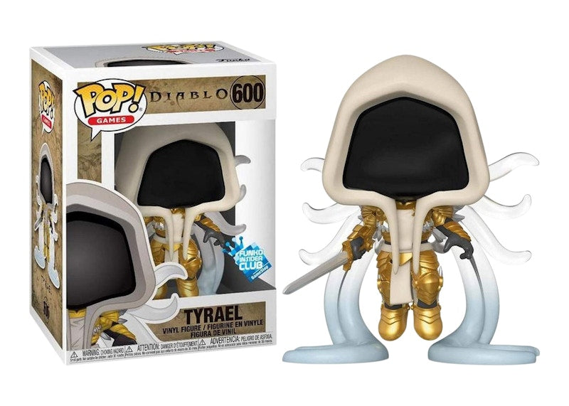 Funko Pop! Games Diablo Tyrael (Metallic) Funko Insiders Club Exclusive Figure #600