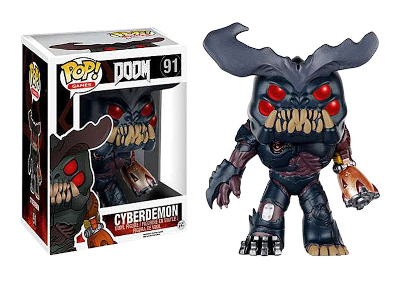 Funko Pop! Games Doom Cyberdemon 6 Inch Figure #91