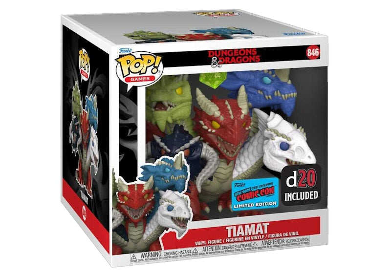 Funko Pop! Games Dungeons & Dragons Timat (D20 Included) 2021 NYCC Exclusive Figure #846