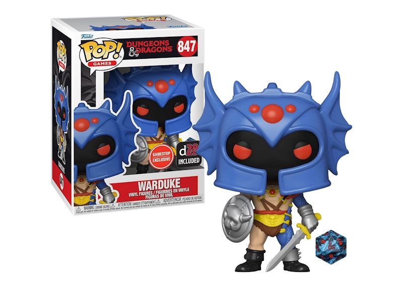 Funko Pop! Games Dungeons & Dragons Warduke with D20 GameStop Exclusive Figure #847