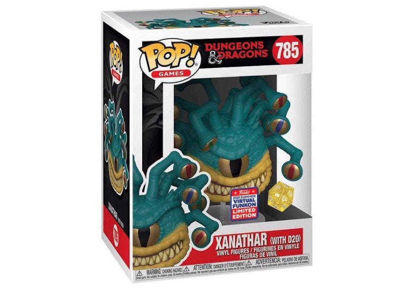 Funko Pop! Games Dungeons & Dragons Xanathar (With D20) 2021 Summer Virtual Funkon Exclusive Figure #785