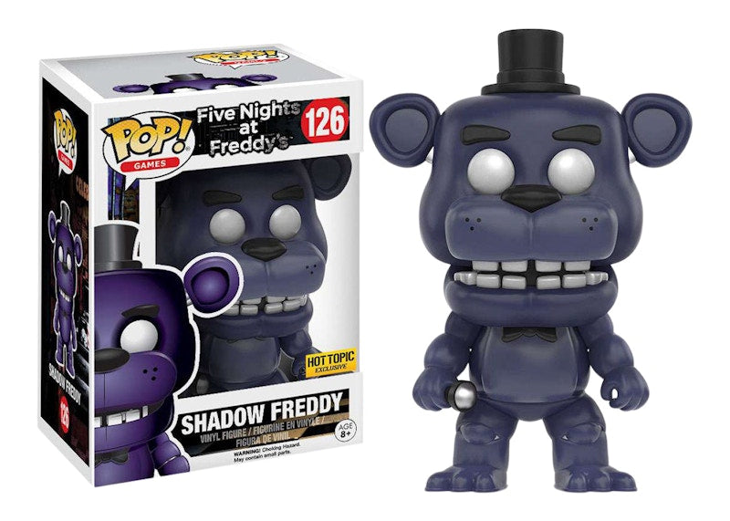Funko Pop! Games Five Nights at Freddy's Shadow Freddy Hot Topic Exclusive Figure #126