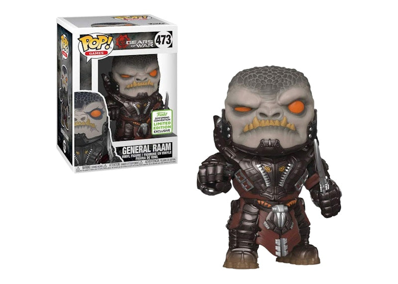 Funko Pop! Games Gears of War General Raam Spring Convention Figure #473