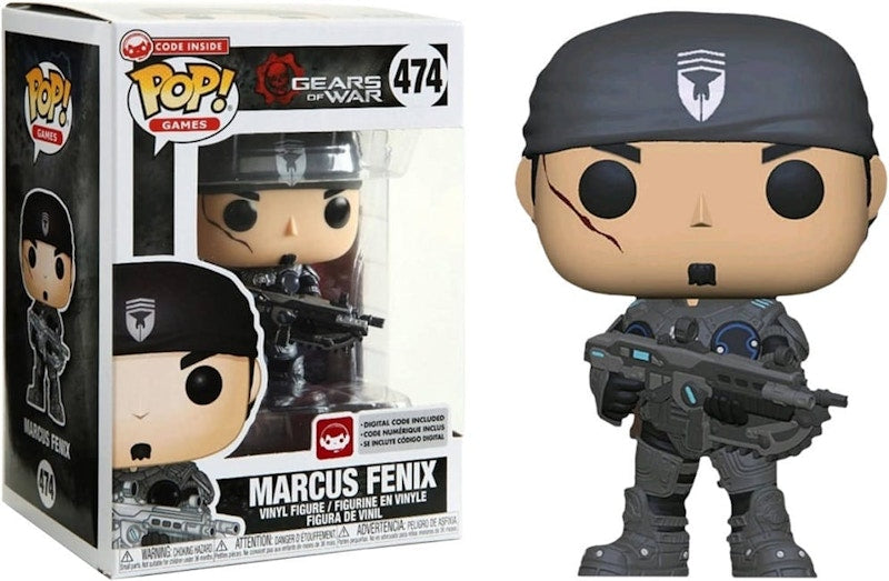 Funko Pop! Games Gears of War Marcus Fenix Figure #474