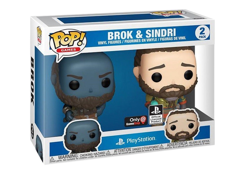 Funko Pop! Games God of War Brok & Sindri GameStop Exclusive 2 Pack