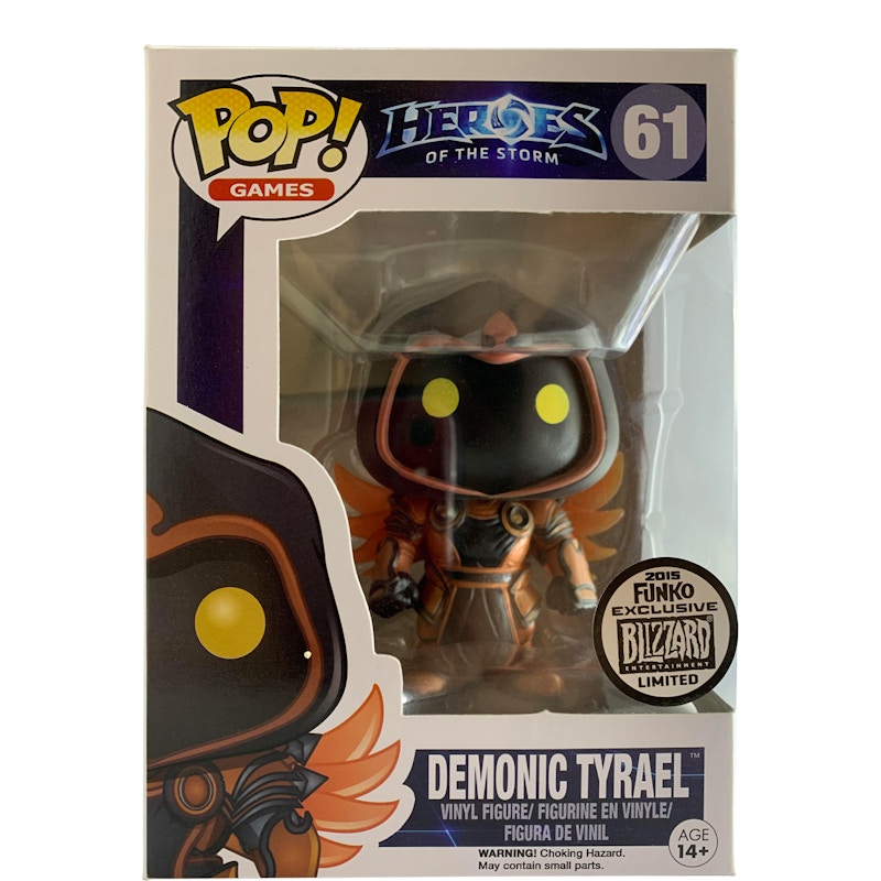 Funko Pop! Games Heroes of the Storm Demonic Tyrael Blizzard Exclusive Figure #61