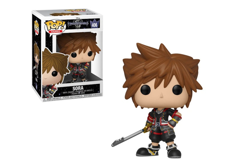 Funko Pop! Games Kingdom Hearts III Sora Figure #406