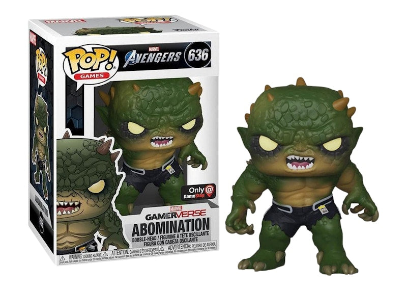 Funko Pop! Games Marvel Avengers Abomination GameStop Exclusive Bobble-Head #636