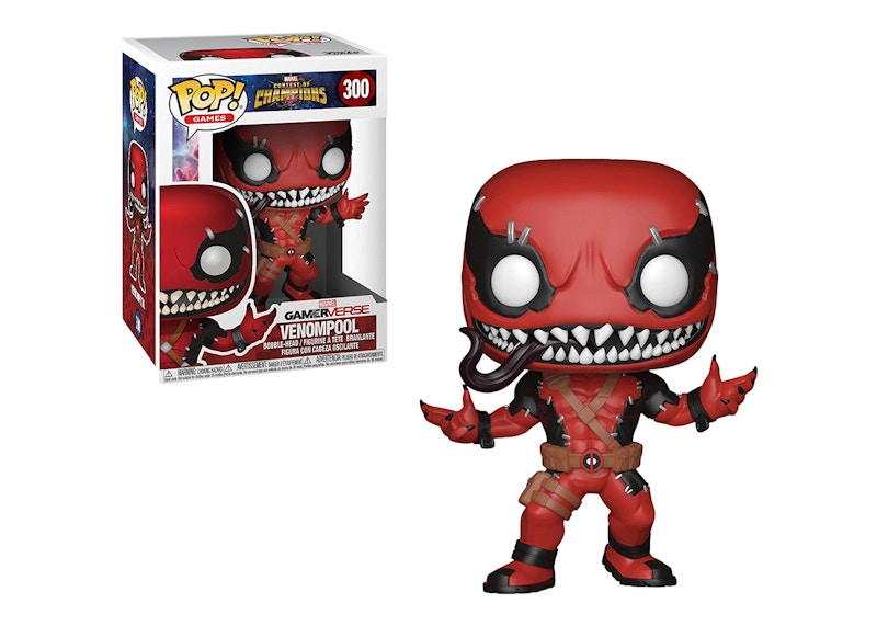 Funko Pop! Games Marvel Contest of Champions Venompool Bobble-Head #300