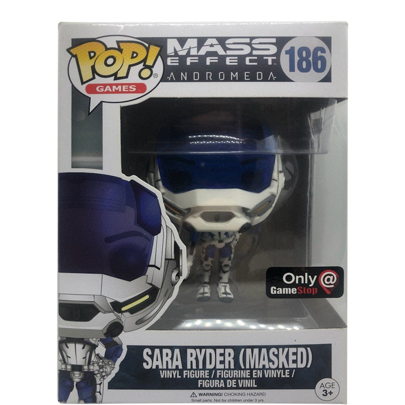 Funko Pop! Games Mass Effect Andromeda Sara Ryder (Masked) GameStop Exclusive Figure #186