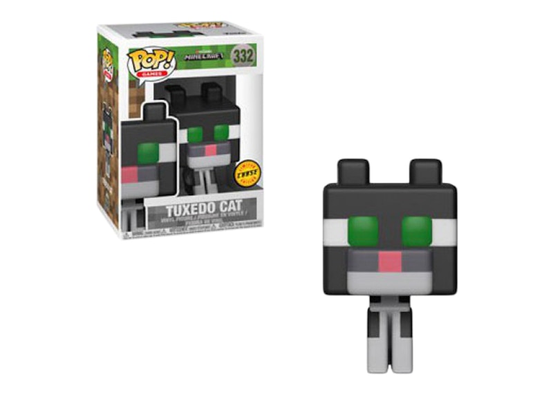 Funko Pop! Games Minecraft Tuxedo Cat (Chase) Figure #332