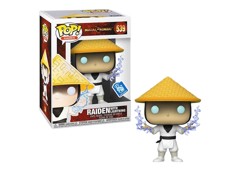 Funko Pop! Games Mortal Kombat Raiden (with Lightning) Funko Exclusive Figure #539