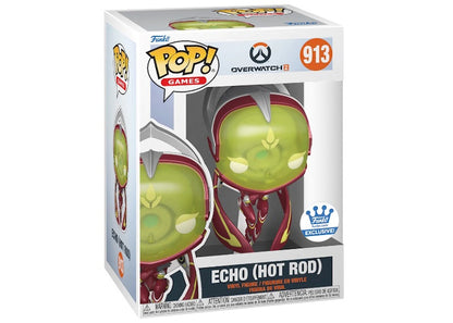 Funko Pop! Games Overwatch 2 Echo (Hot Rod) Funko Shop Exclusive Figure #913