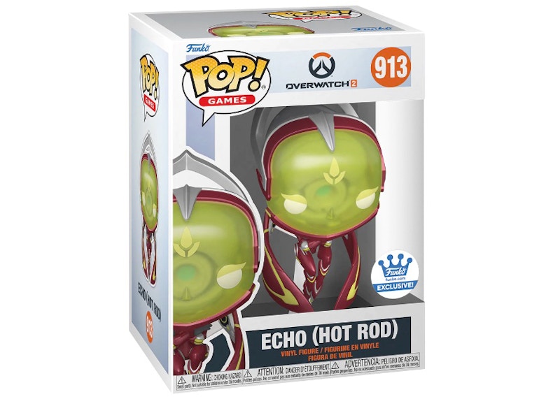 Funko Pop! Games Overwatch 2 Echo (Hot Rod) Funko Shop Exclusive Figure #913