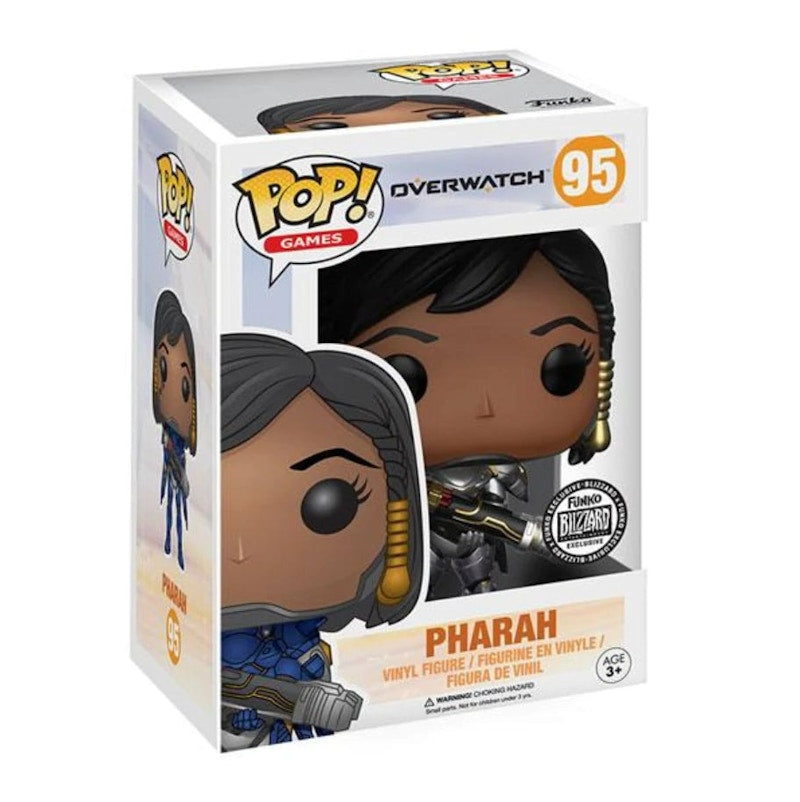 Funko Pop! Games Overwatch Pharah Titanium Blizzard Entertainment Exclusive Figure #95