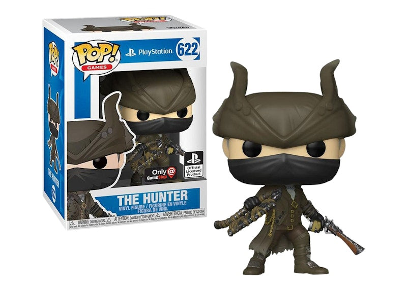 Funko Pop! Games PlayStation Bloodborne The Hunter GameStop Exclusive Figure #622