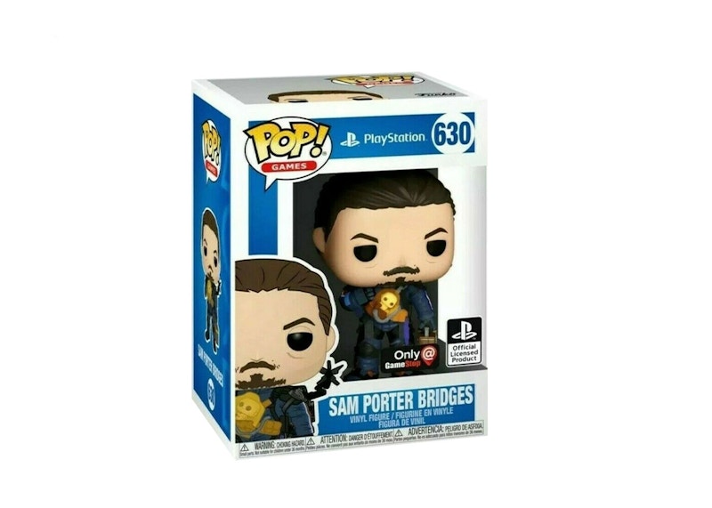 Funko Pop! Games PlayStation Death Stranding Sam Porter Bridges GameStop Exclusive Figure #630
