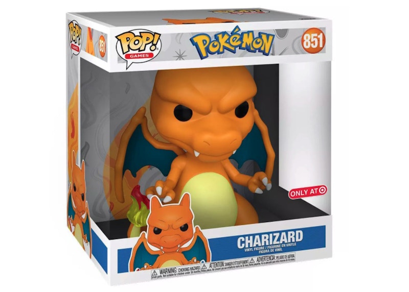 Funko Pop! Games Pokemon Charizard 10-Inch Target Exclusive Figure #851