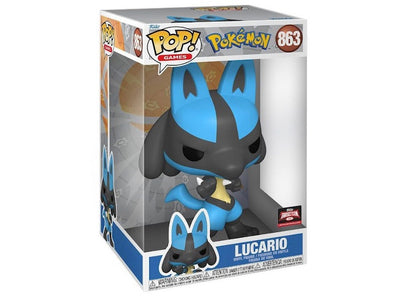 Funko Pop! Games Pokemon Lucario Jumbo Target Con 2022 Exclusive Figure #863