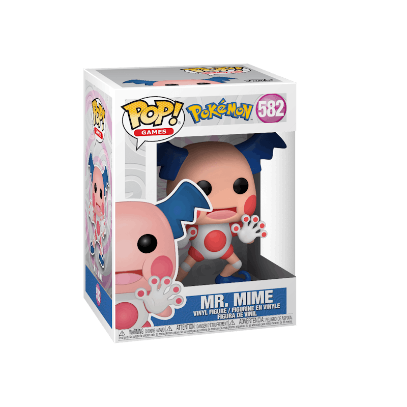 Funko Pop! Games Pokemon Mr. Mime Figure #582