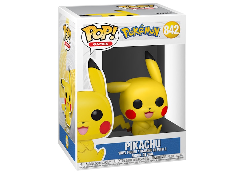 Funko Pop! Games Pokemon Pikachu (Sitting) Figure #842