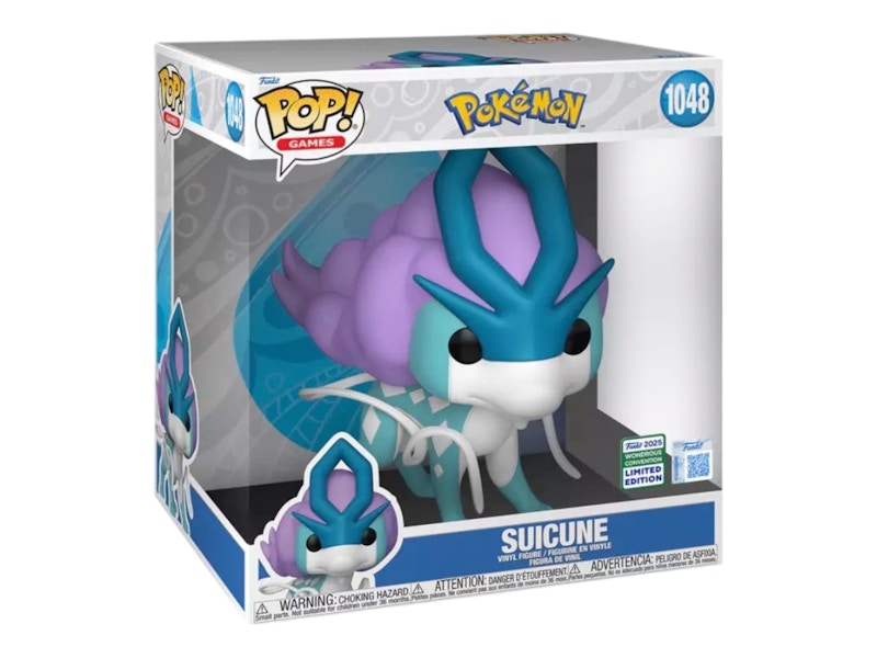 Funko Pop! Games Pokemon Suicune 2025 WonderCon Exclusive Figure #1048