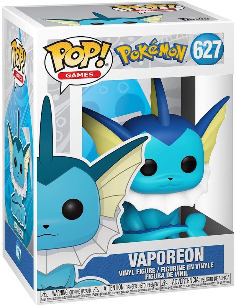 Funko Pop! Games Pokemon Vaporeon Figure #627