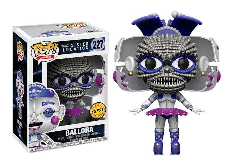 Funko Pop! Games Sister Location Ballora Open face (Chase) Figure #227