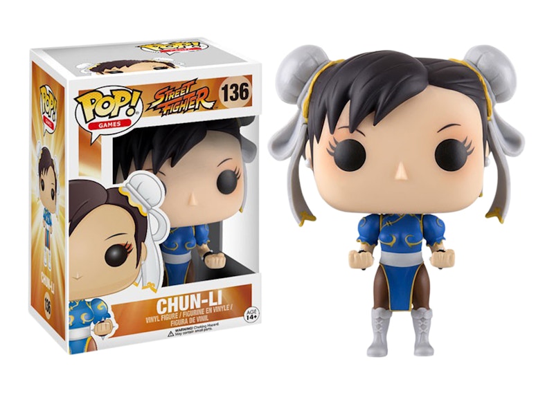 Funko Pop! Games Street Fighter Chun-Li Blue Outfit Figure #136