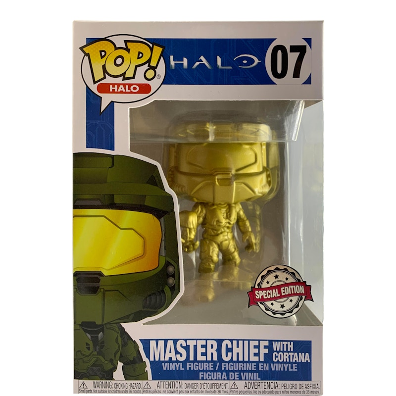 Funko Pop! Halo Master Chief with Cortana Special Edition Figure #07