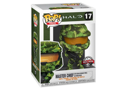 Funko Pop! Halo Master Chief with MA40 Assault Rifle in Hydro Deco Special Edition Figure #17