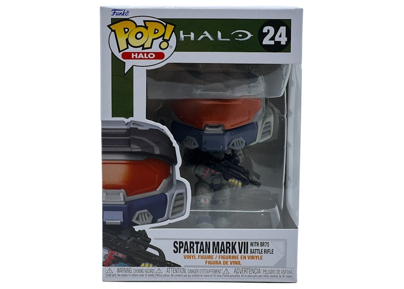 Funko Pop! Halo Spartan Mark VII With BR75 Battle Rifle Figure #24