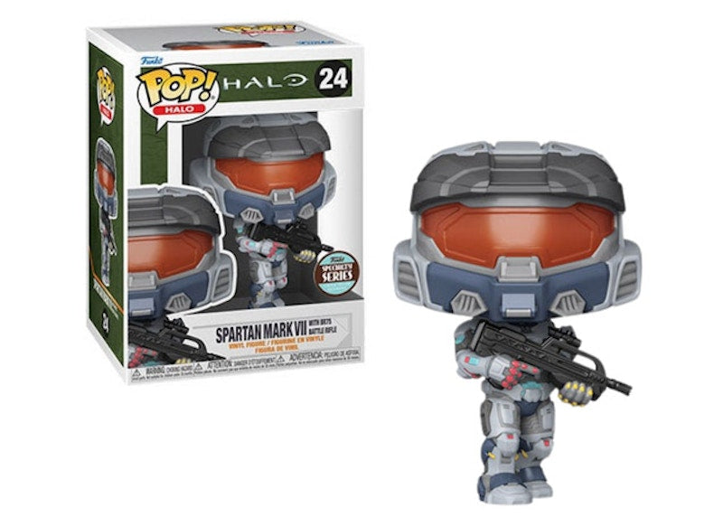 Funko Pop! Halo Spartan Mark VII With BR75 Battle Rifle Specialty Series Figure #24
