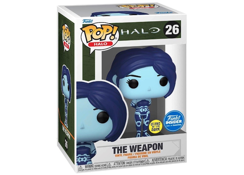 Funko Pop! Halo The Weapon GITD Funko Insider Exclusive Figure #26