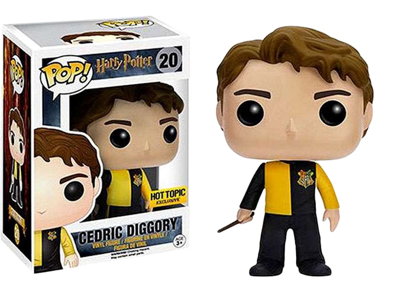 Funko Pop! Harry Potter Cedric Diggory Hot Topic Exclusive Figure #20
