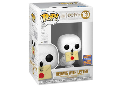 Funko Pop! Harry Potter Hedwig with Letter 2023 Wondrous Convention Exclusive Figure #160