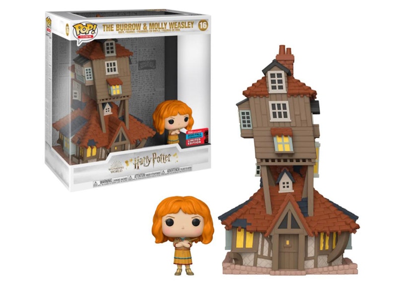 Funko Pop! Harry Potter Town The Burrow & Molly Weasley 2020 Fall Convention Exclusive Figure #16