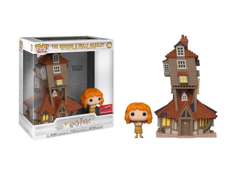 Funko Pop! Harry Potter Town The Burrow & Molly Weasley NYCC Exclusive Figure #16