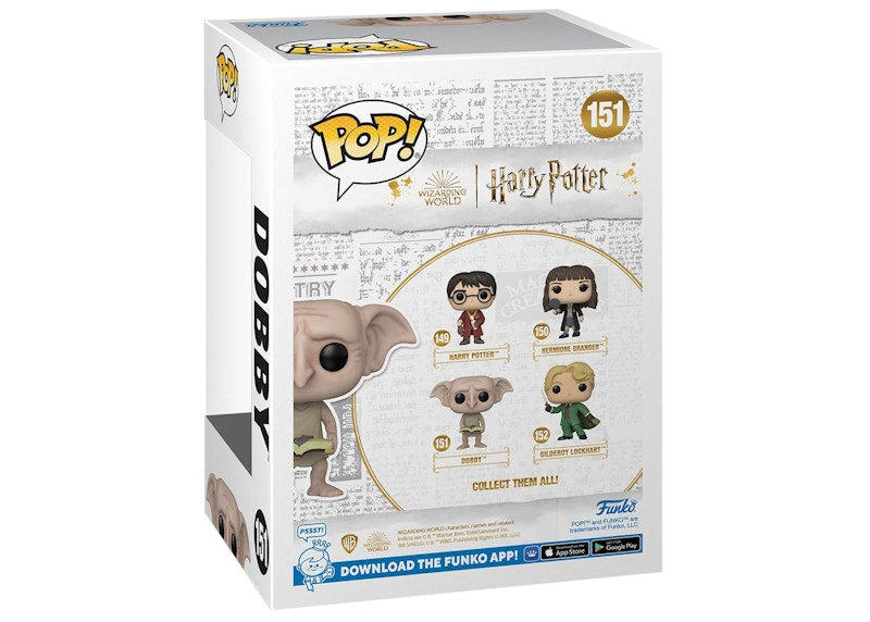 Funko Pop! Harry Potter and the Chamber of Secrets 20th Anniversary Dobby Figure #151