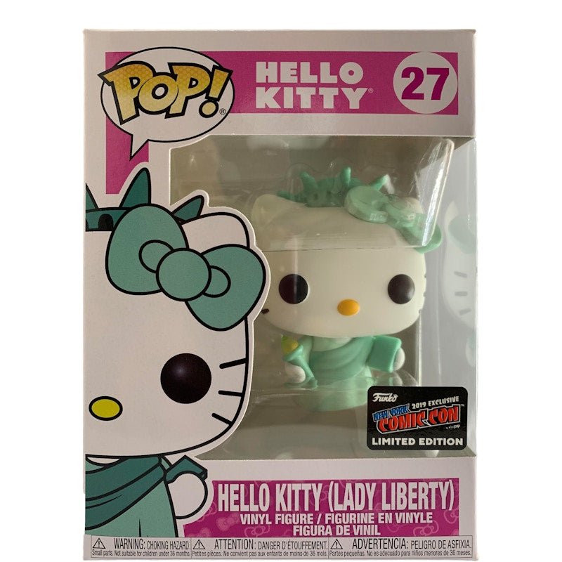 Funko Pop! Hello Kitty Hello Kitty Lady Liberty NYCC Figure #27