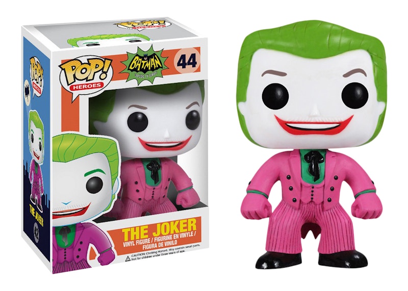 Funko Pop! Heroes Batman 1966 TV Series The Joker Figure #44