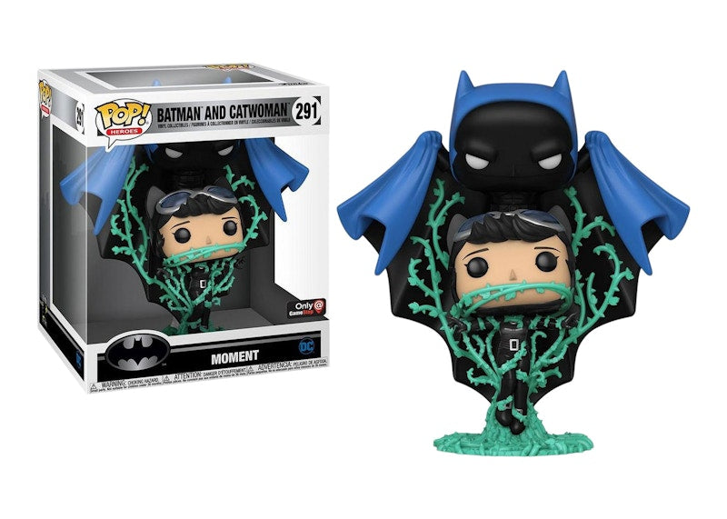 Funko Pop! Heroes Batman & Catwoman GameStop Exclusive Movie Moment Figure #291